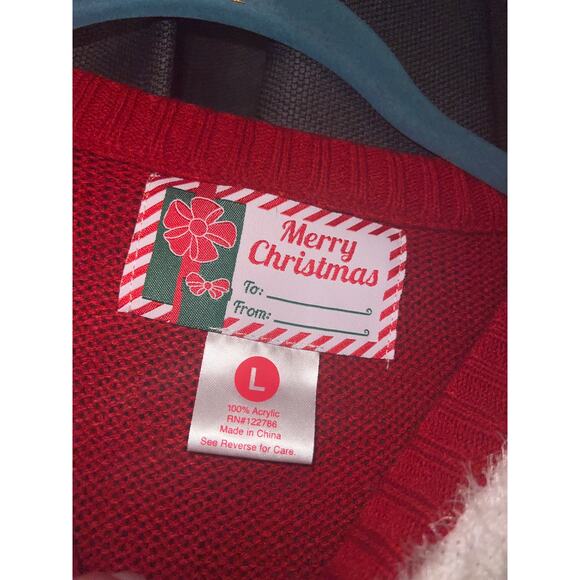 Ugly Christmas Sweater Xmas Size Large - Picture 2 of 3